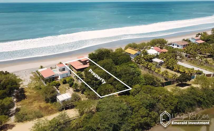 Oceanfront Home for sale In Playa Guasacate, Nicaragua