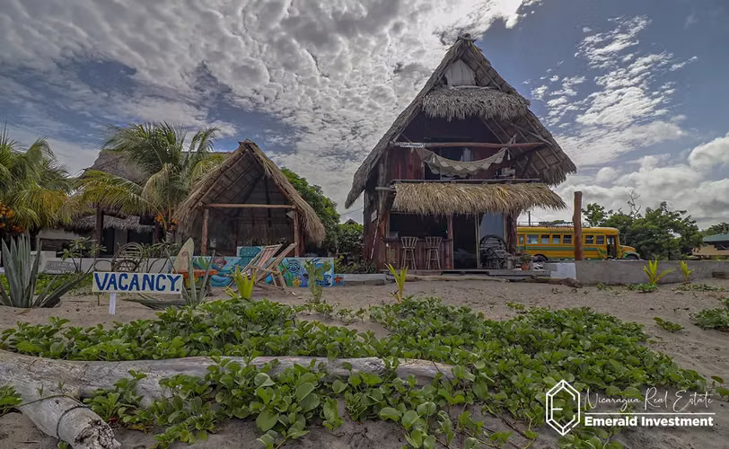 Profitable Beachfront Property With 3 Casitas In Playa Guasacate