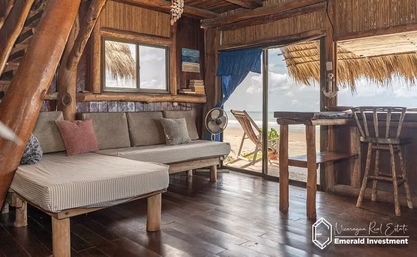 Profitable Beachfront Property With 3 Casitas In Playa Guasacate
