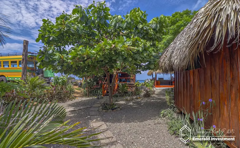 Profitable Beachfront Property With 3 Casitas In Playa Guasacate