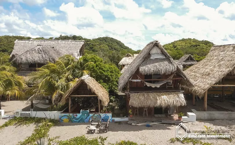 Profitable Beachfront Property With 3 Casitas In Playa Guasacate