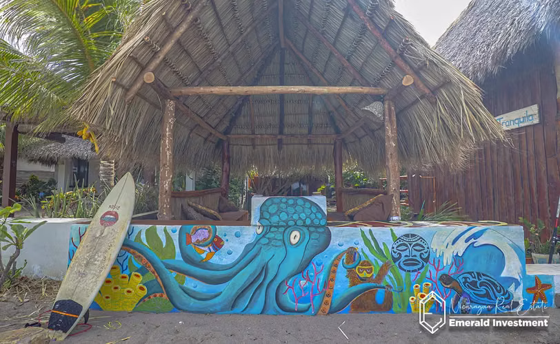 Profitable Beachfront Property With 3 Casitas In Playa Guasacate