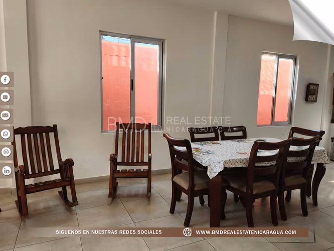 SE VENDE EN NINDIRI CASA RECIEN CONSTRUIDA DE DOS PLANTAS DE 4 HABITACIONES 0309