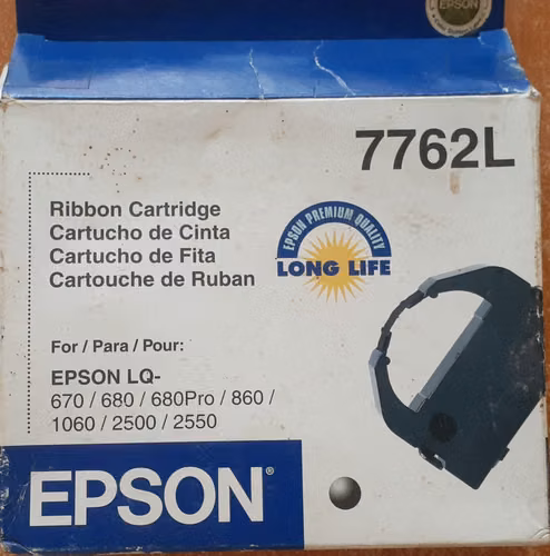 Cinta Epson 7762L, Genuines for Printers epson 670/680/680pro/860/1060/
