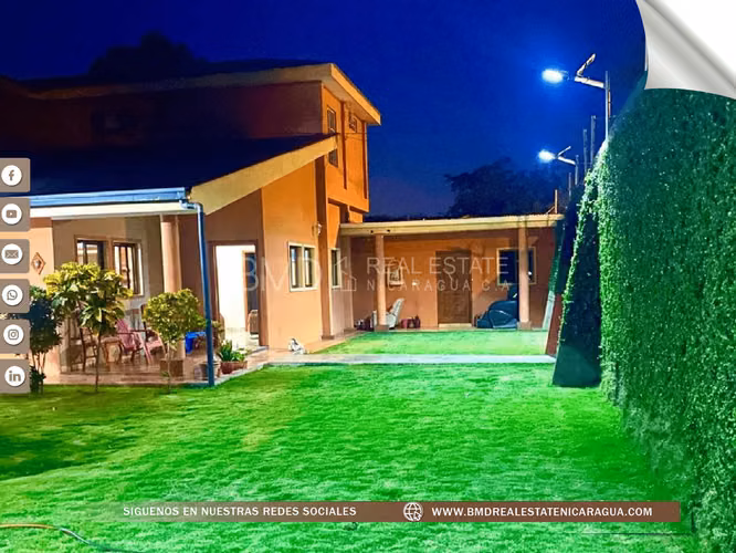 Se vende hermosa casa de dos plantas en Satélite de Asososca BMD