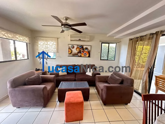 santo domingo casa con muebles de tres habitaciones - Imagen 2