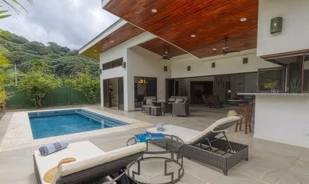 Rento en santo domingo casa moderna con piscina - Imagen 1