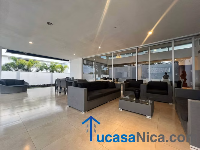 full muebles con piscina propia Moderna