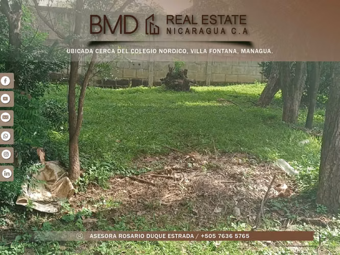 Land sale in Villa Fontana by Col. Nordico RDE