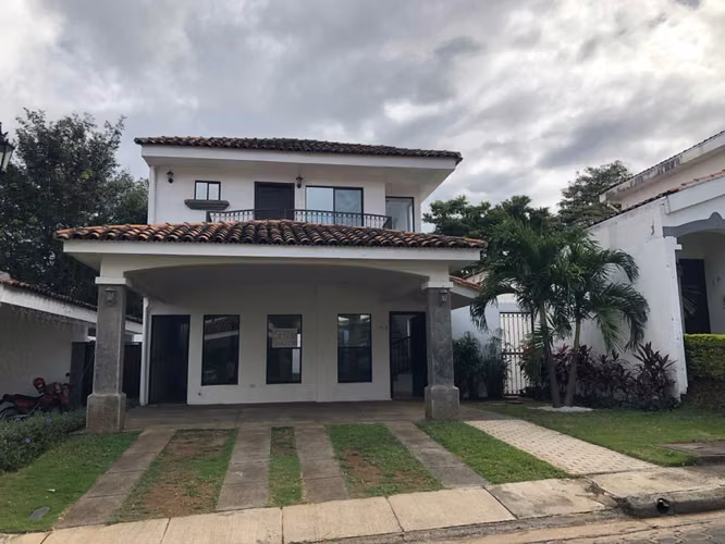 two-story house on the hills