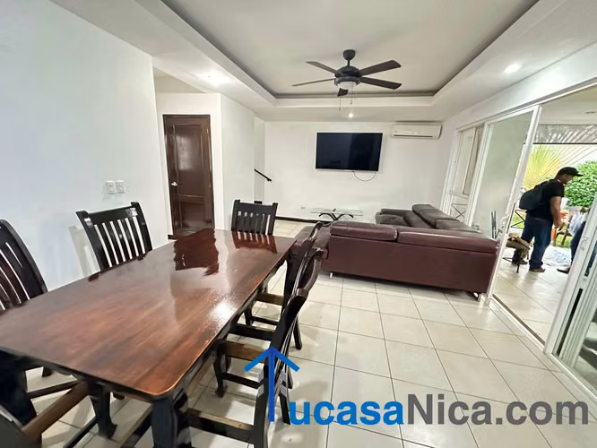 Rento amueblado casa completa