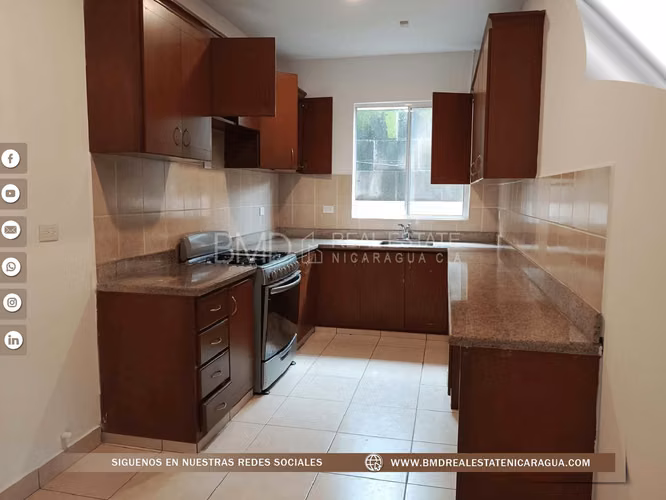 Ubicada dentro de un Residencial con áreas verdes, casa club, piscina, y seguridad 24/7  NG