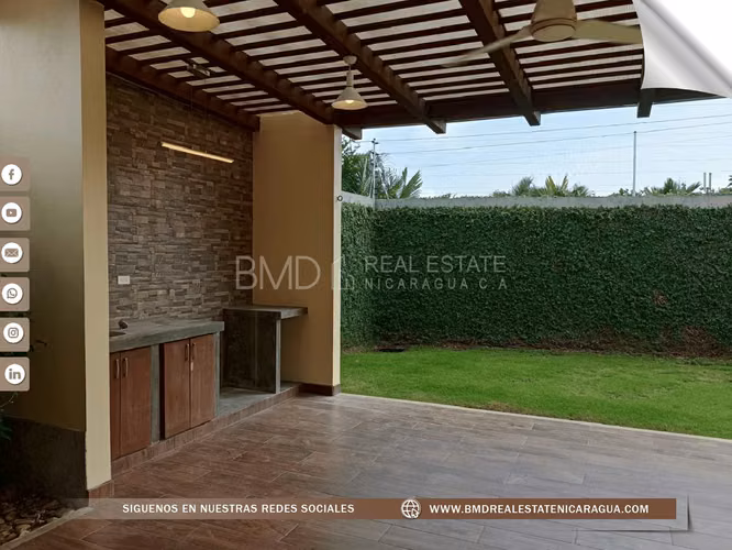 Ubicada dentro de un Residencial con áreas verdes, casa club, piscina, y seguridad 24/7  NG
