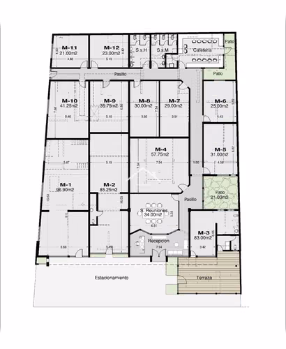 LL - Se Renta Oficina de 140 m² en Carretera Masaya - Imagen 5