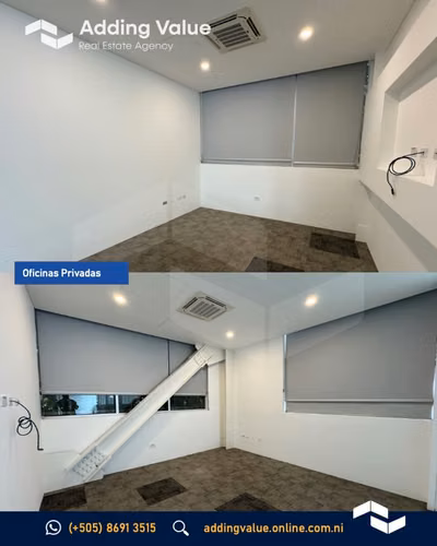 Renta de Oficinas con Mejoras en Edificio Corporativo