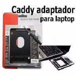 SATA 2 nd HDD, SSD Caddy de Disco Duro Para 9.5 mm Universal CD/DVD-ROM óptico Bay - Imagen 2