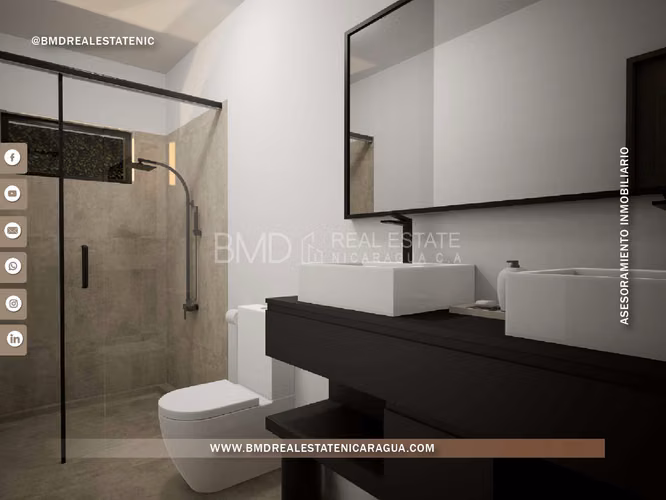 Venta de casa completamente nueva, en Viejo Santo Domingo KG