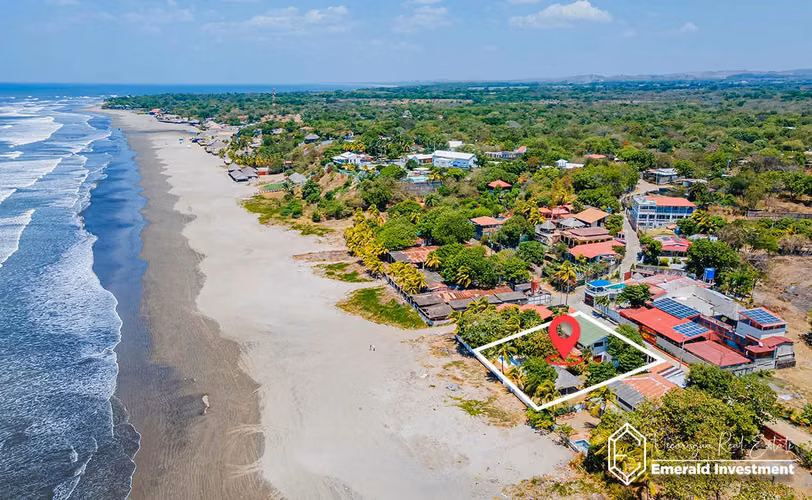 Oceanfront Home in Pochomil | Quinta Por Fin - Imagen 2