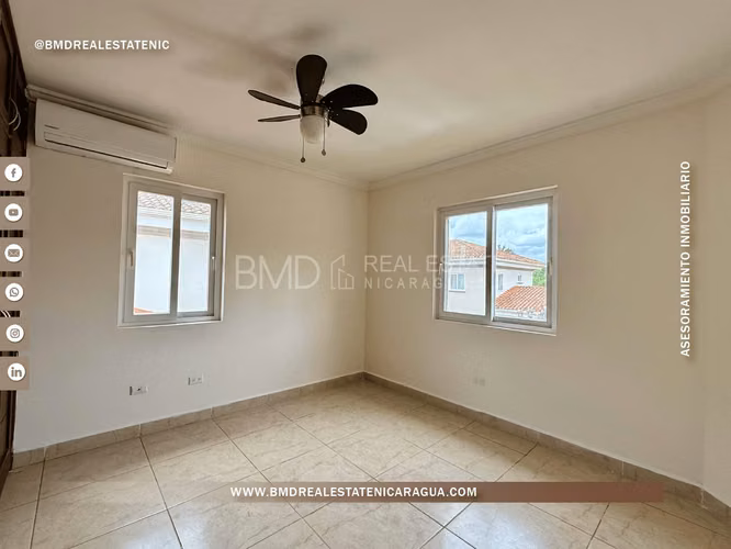 Se renta hermosa casa con terraza y jardines precioso en Las Colinas BG - Imagen 4