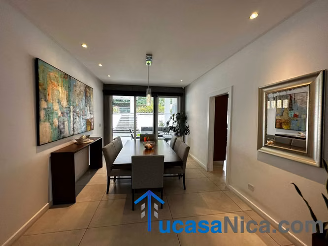 Casa Moderna Minimalista en Renta full muebles  –
