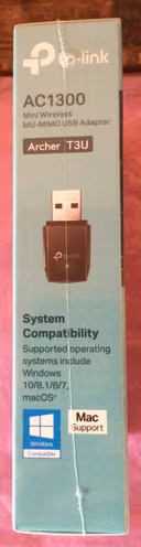 Tarjeta de Red Wifi Tp-Link T3U Plus AC 1300 USB - Imagen 3
