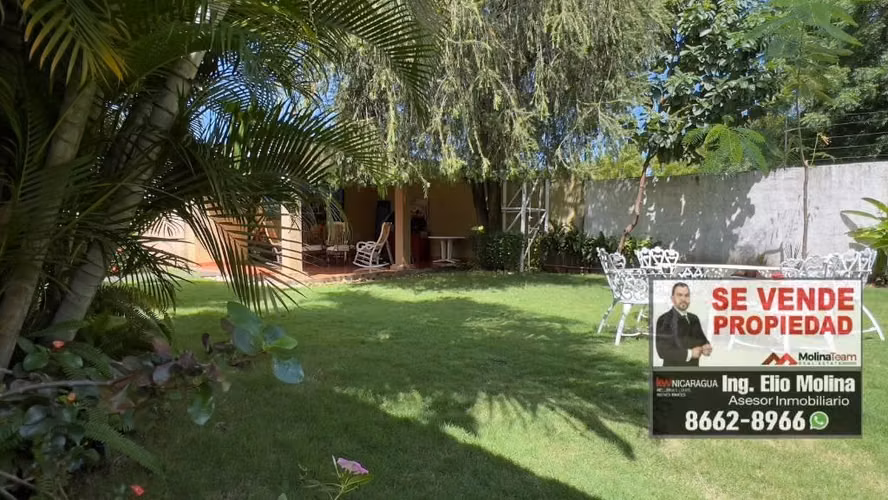 Casa en Venta en Villa Fontana Norte – Zona Exclusiva de Managua - Amplio terreno 1,000 v2