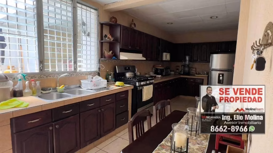 Casa en Venta en Villa Fontana Norte – Zona Exclusiva de Managua - Amplio terreno 1,000 v2