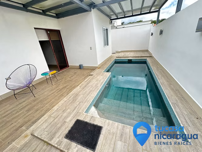 casa con muebles y piscina de 4 habitaciones - Imagen 2