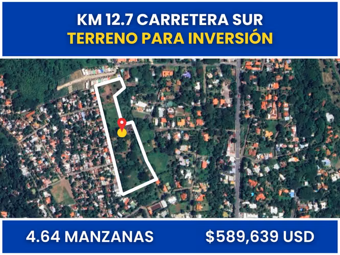 Land for South Road Investment, Km 12.7