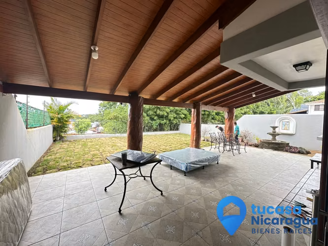 Se Alquil Casa en Santo Domingo Managua  con o sin muebles - Imagen 5