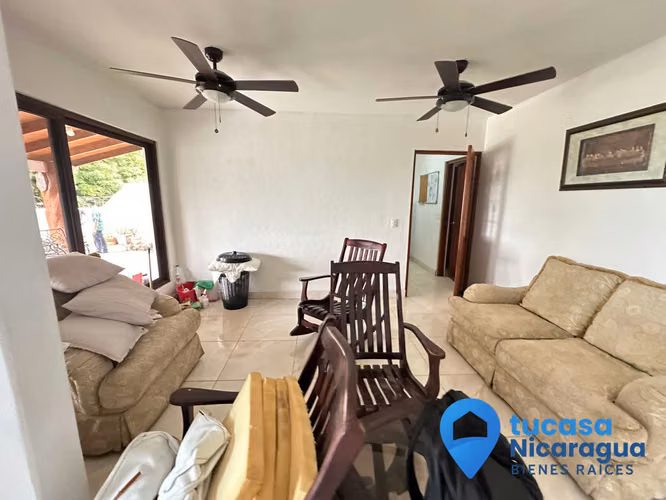 Se Alquil Casa en Santo Domingo Managua  con o sin muebles - Imagen 6