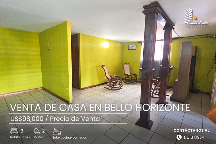 ¡Oportunidad en Bello Horizonte! IY