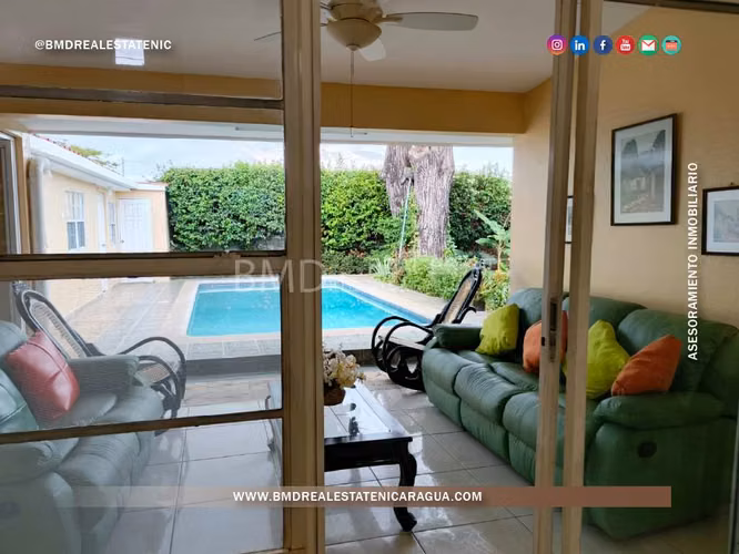 Se vende preciosa y amplia residencia, ideal para una familia numerosa BMD