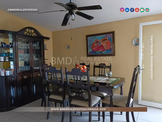 Se vende preciosa y amplia residencia, ideal para una familia numerosa BMD