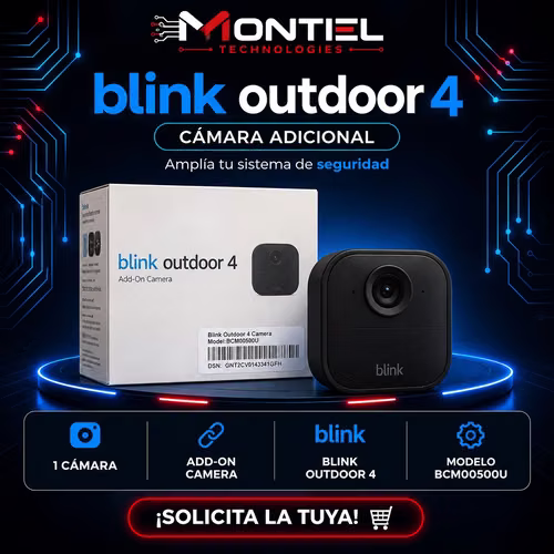 Monta tu propio sistema de vigilancia intento o externo con Blink Outdoor 4