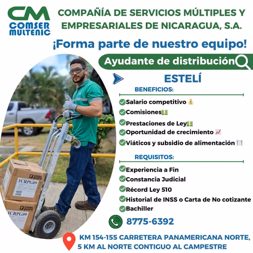 AYUDANTES GENERALES -ESTELI