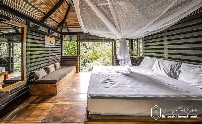 Turnkey Surf & Yoga Eco-Lodge for Sale in San Juan del Sur
