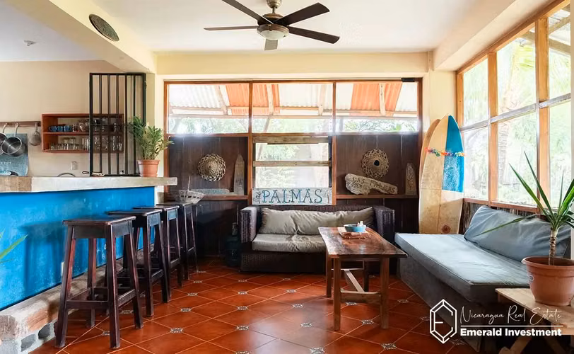 Turn-Key Ocean View Property For Sale in Playa Jiquelite | Las Palmas