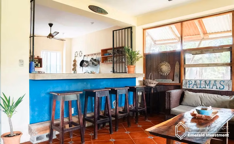 Turn-Key Ocean View Property For Sale in Playa Jiquelite | Las Palmas