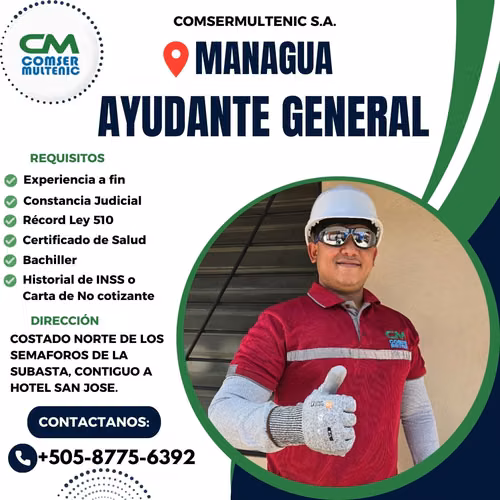 AYUDANTES GENERALES MANAGUA