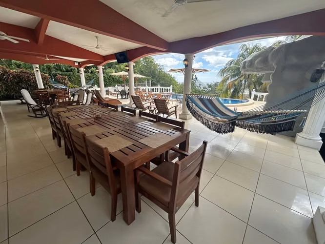 Eight Bedroom Beachfront Estate Mansion in Pochomil