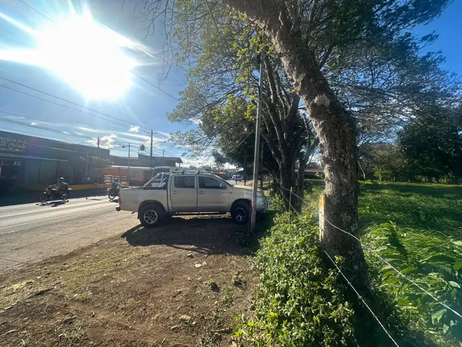 IM-Terreno comercial de 2.3 manzanas sobre carretera Panamericana Dolores - Jinotepe