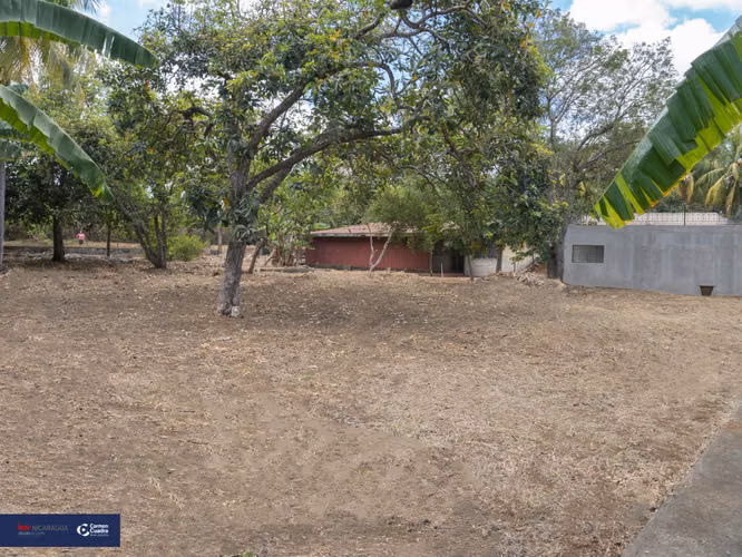 Amplio terreno en venta Carretera Masaya km 19.9 – 2,601 m² con acceso desde carretera