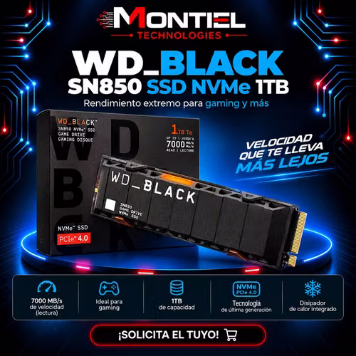 Unidad de estado sólido SSD interna para juegos con disipador de calor