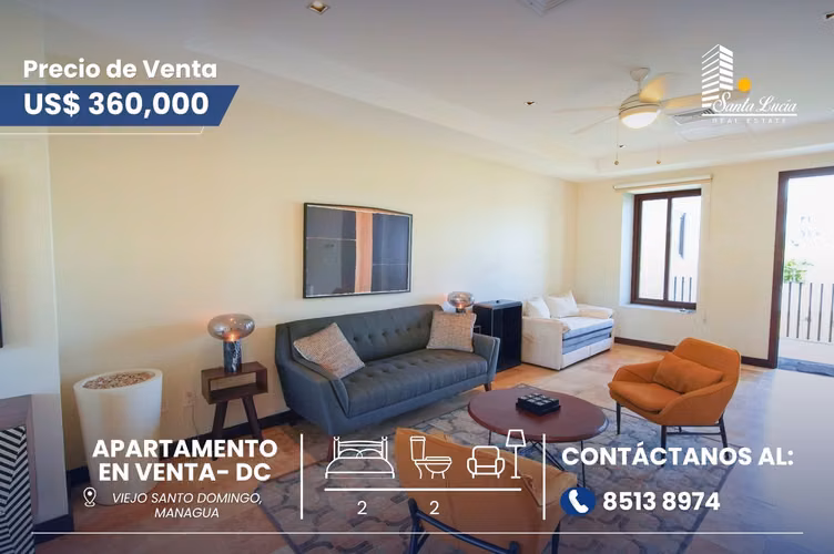 Apartamento en Venta en Viejo Santo Domingo - DC