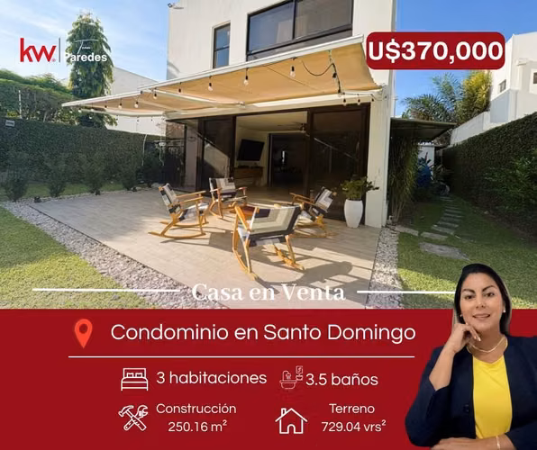 SANTO DOMINGO / U$370,000