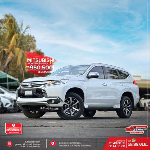 Montero SPORT 2017 ATM IMPECABLE NADA QUE PEDIRLE Y SOLO DISFRUTAR