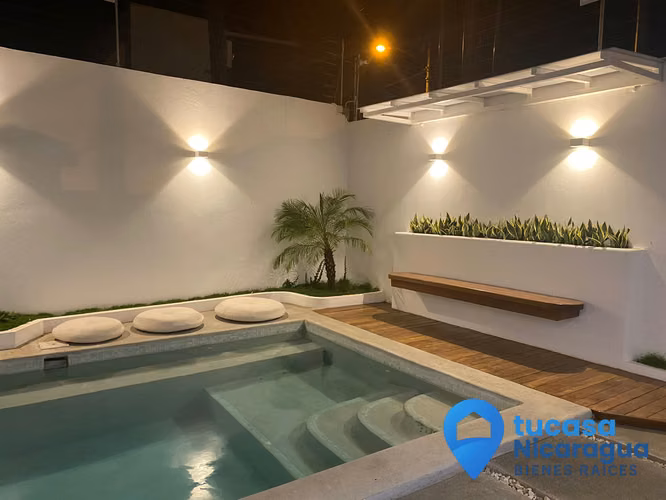 Se Renta Casa Estilo Townhouse en Las Colinas – 3 Habitaciones | Piscina Privada - Imagen 2