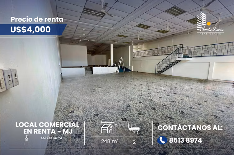 Local Comercial en Renta – Matagalpa-MJ