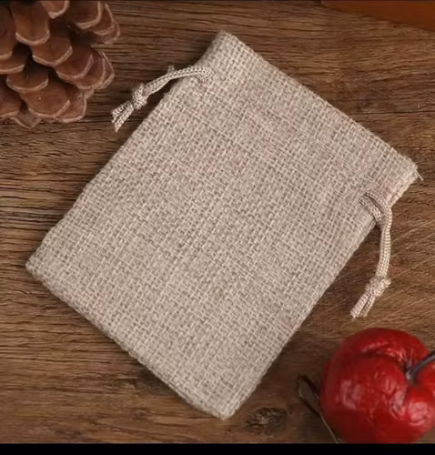 Bolsa de yute para regalos